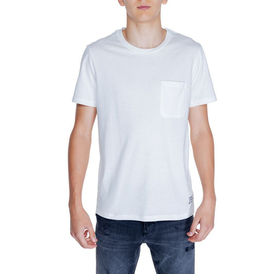 Peuterey White Cotton T-Shirt