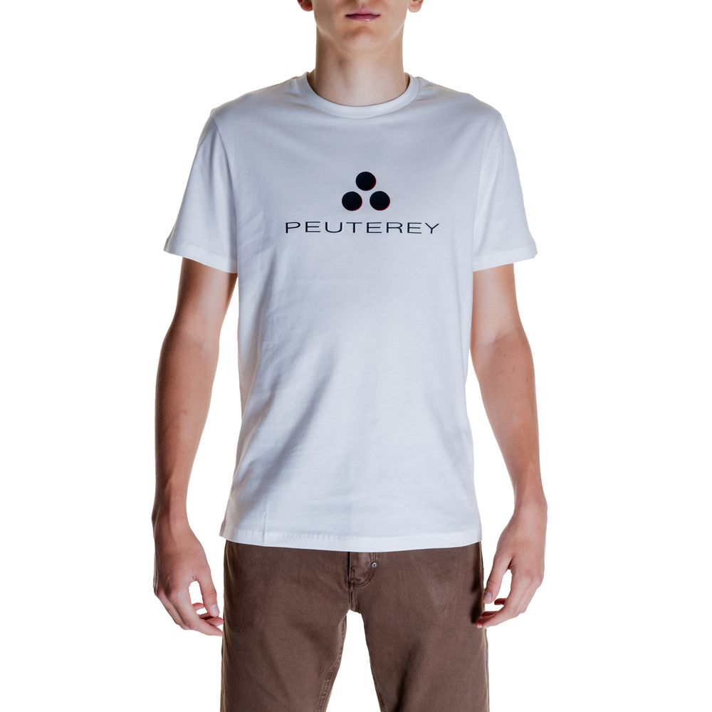 Peuterey White Cotton T-Shirt IT52 | XL