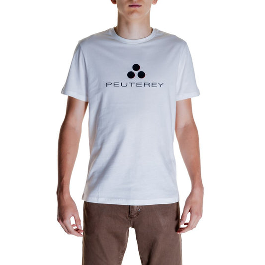 Peuterey White Cotton T-Shirt IT52 | XL