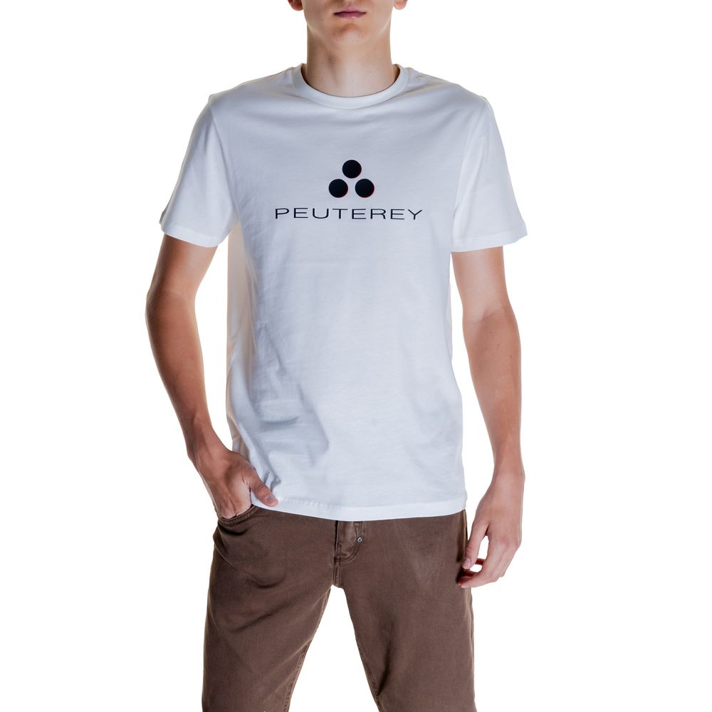 Peuterey White Cotton T-Shirt IT52 | XL