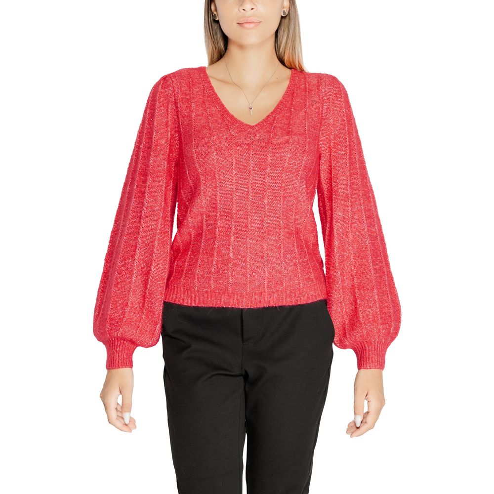 Guess Pink Polyester Sweater