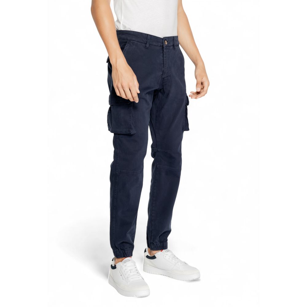 Gas Blue Cotton Jeans & Pant