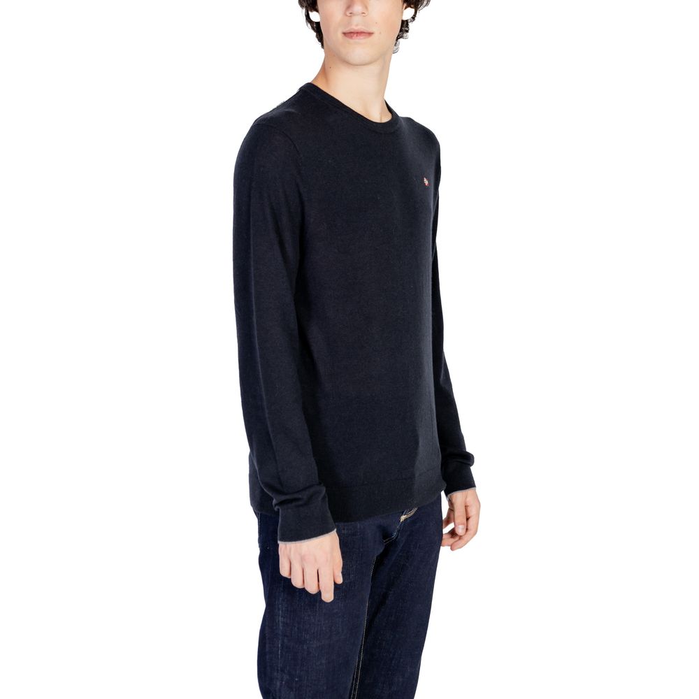 Napapijri Black Wool Sweater