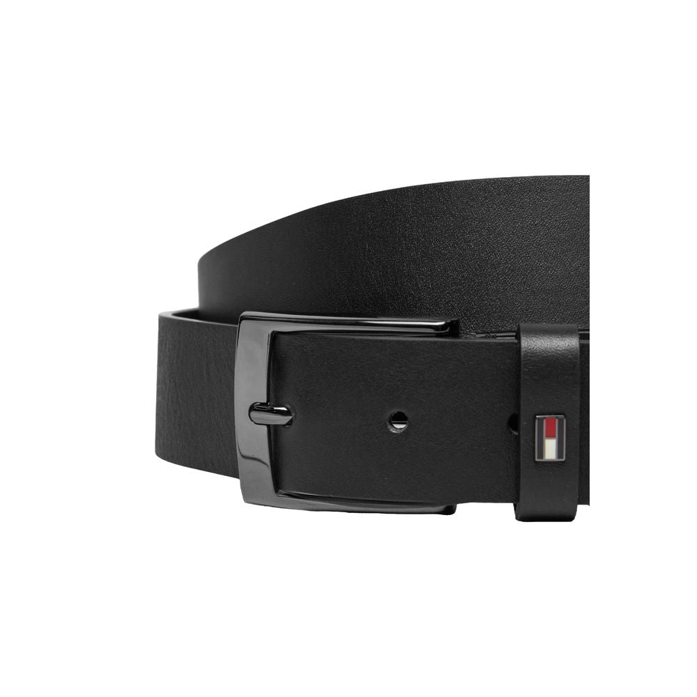 Tommy Hilfiger Black Leather Belt