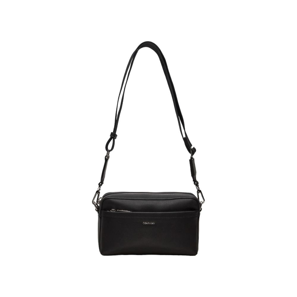 Calvin Klein Black Recycled Polyester Handbag