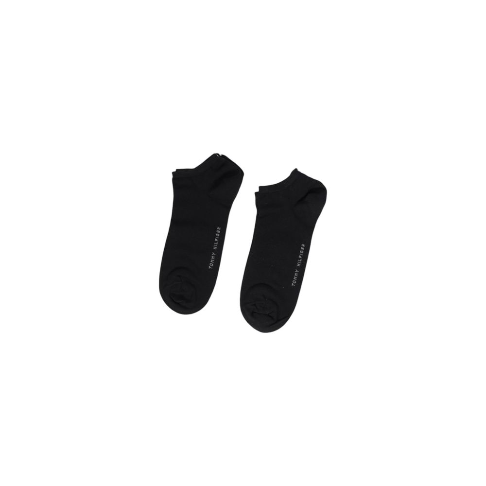 Tommy Hilfiger Black Cotton Sock