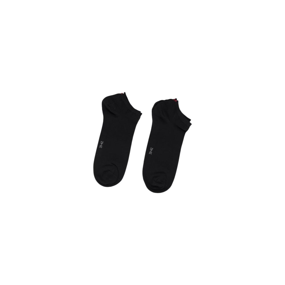 Tommy Hilfiger Black Cotton Sock