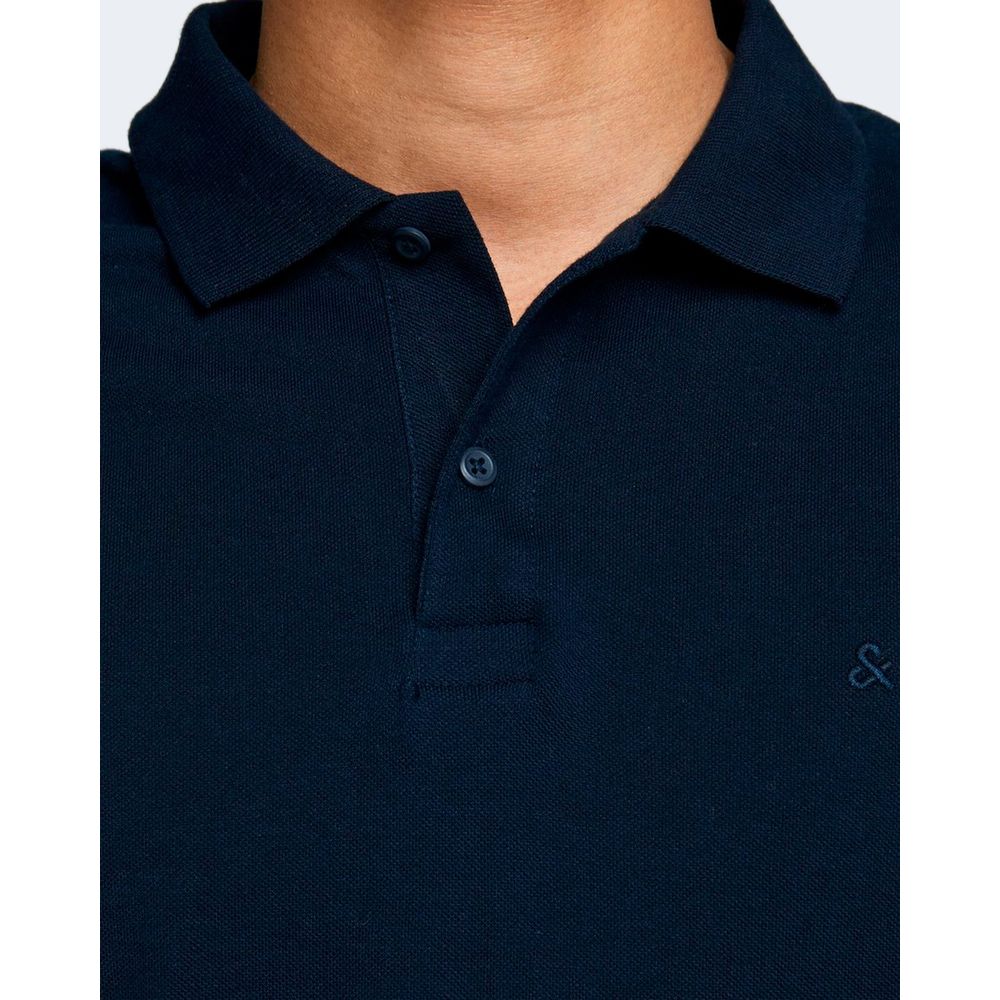 Jack Jones Blue Cotton Polo Shirt IT42 | XS