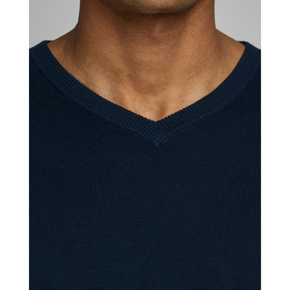 Jack Jones Blue Cotton T-Shirt IT44 | S