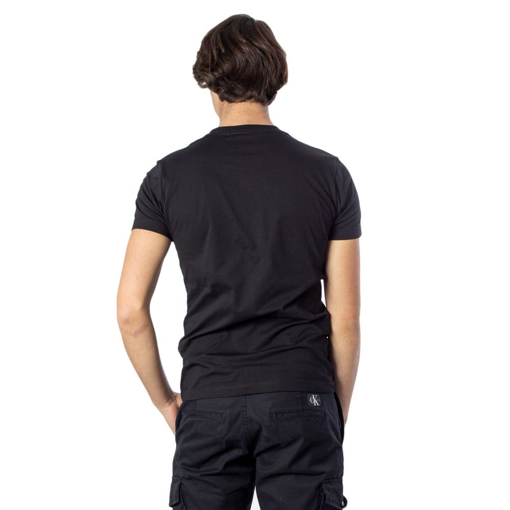 Calvin Klein Jeans Black Cotton T-Shirt