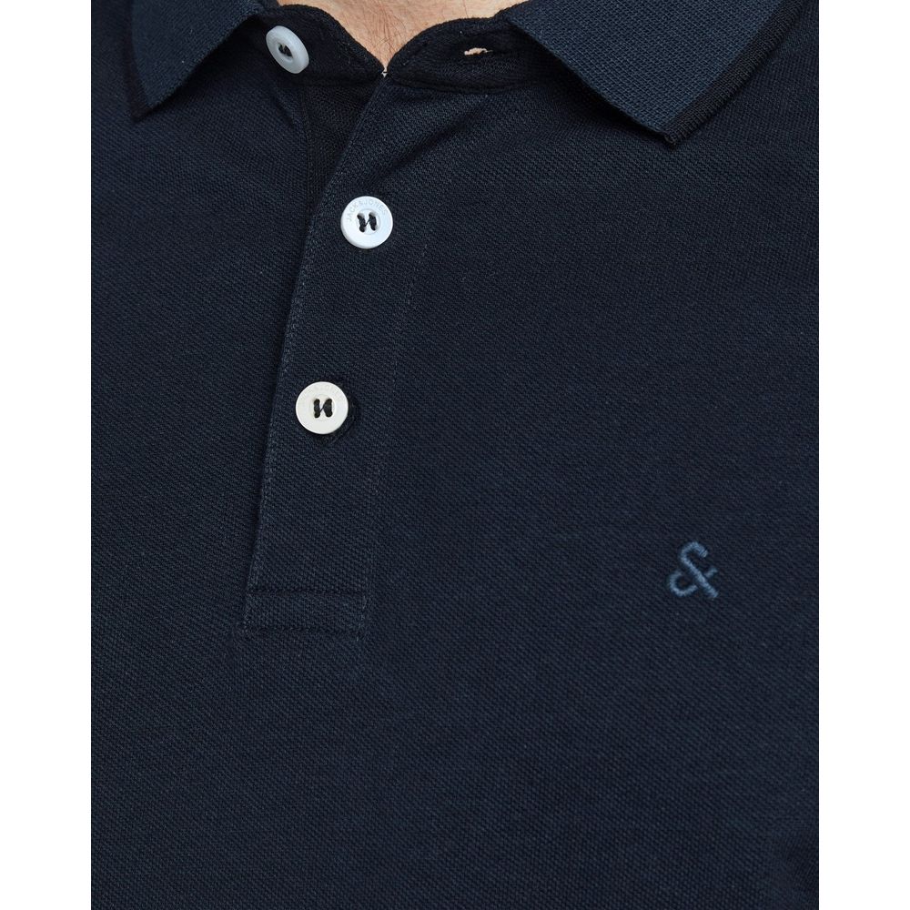 Jack Jones Blue Cotton Polo Shirt IT42 | XS