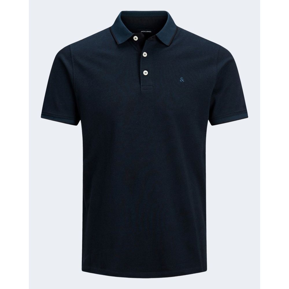 Jack Jones Blue Cotton Polo Shirt IT42 | XS