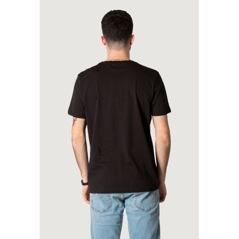 Tommy Hilfiger Black Cotton T-Shirt