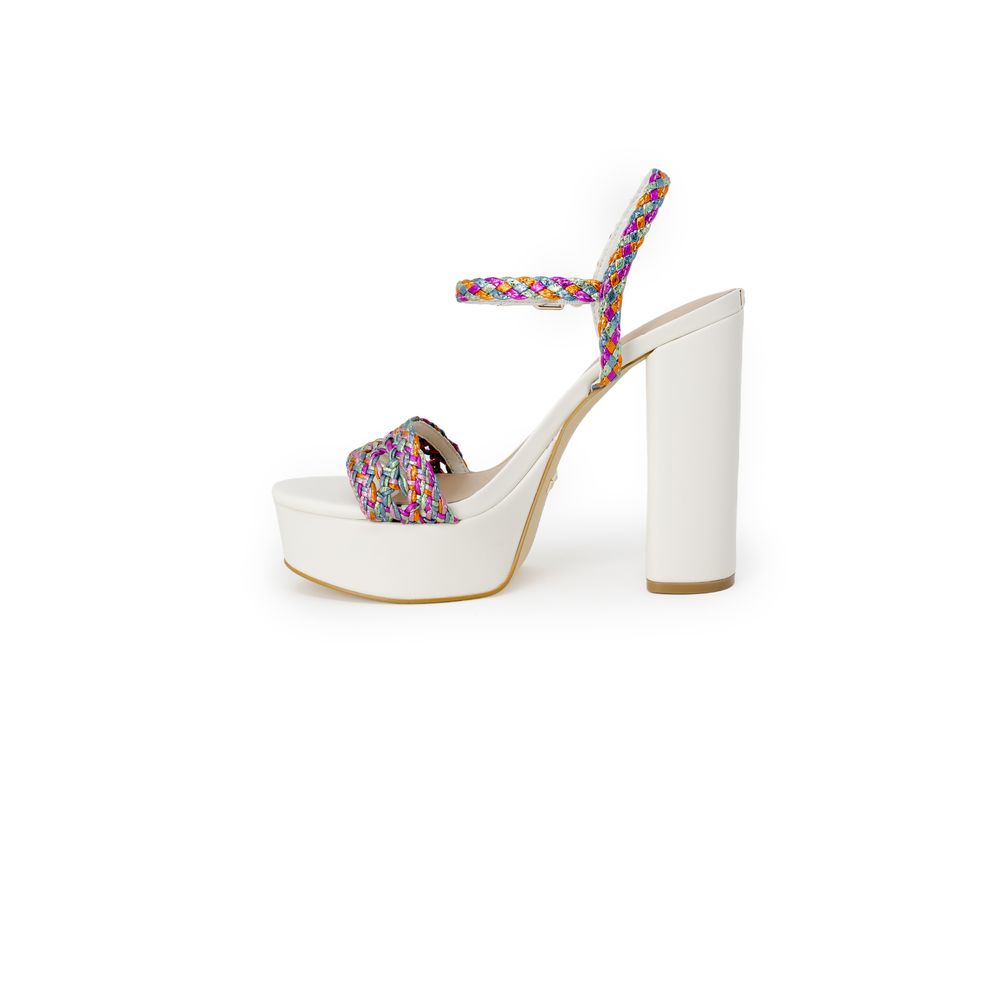 Guess White Polyester Pump EU41 | US11