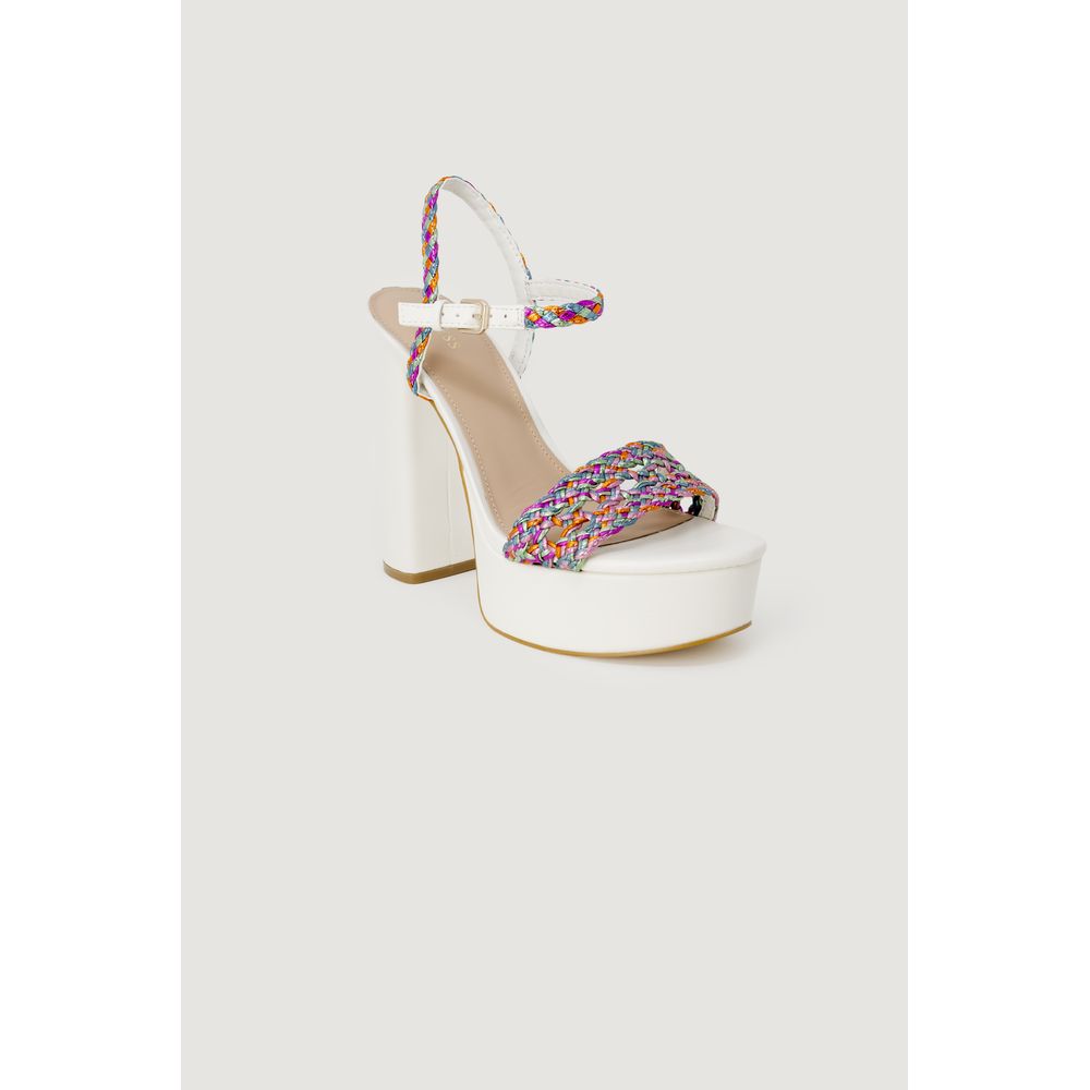 Guess White Polyester Pump EU41 | US11