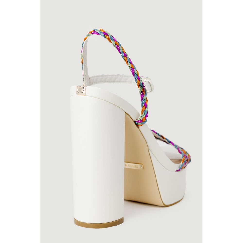 Guess White Polyester Pump EU41 | US11