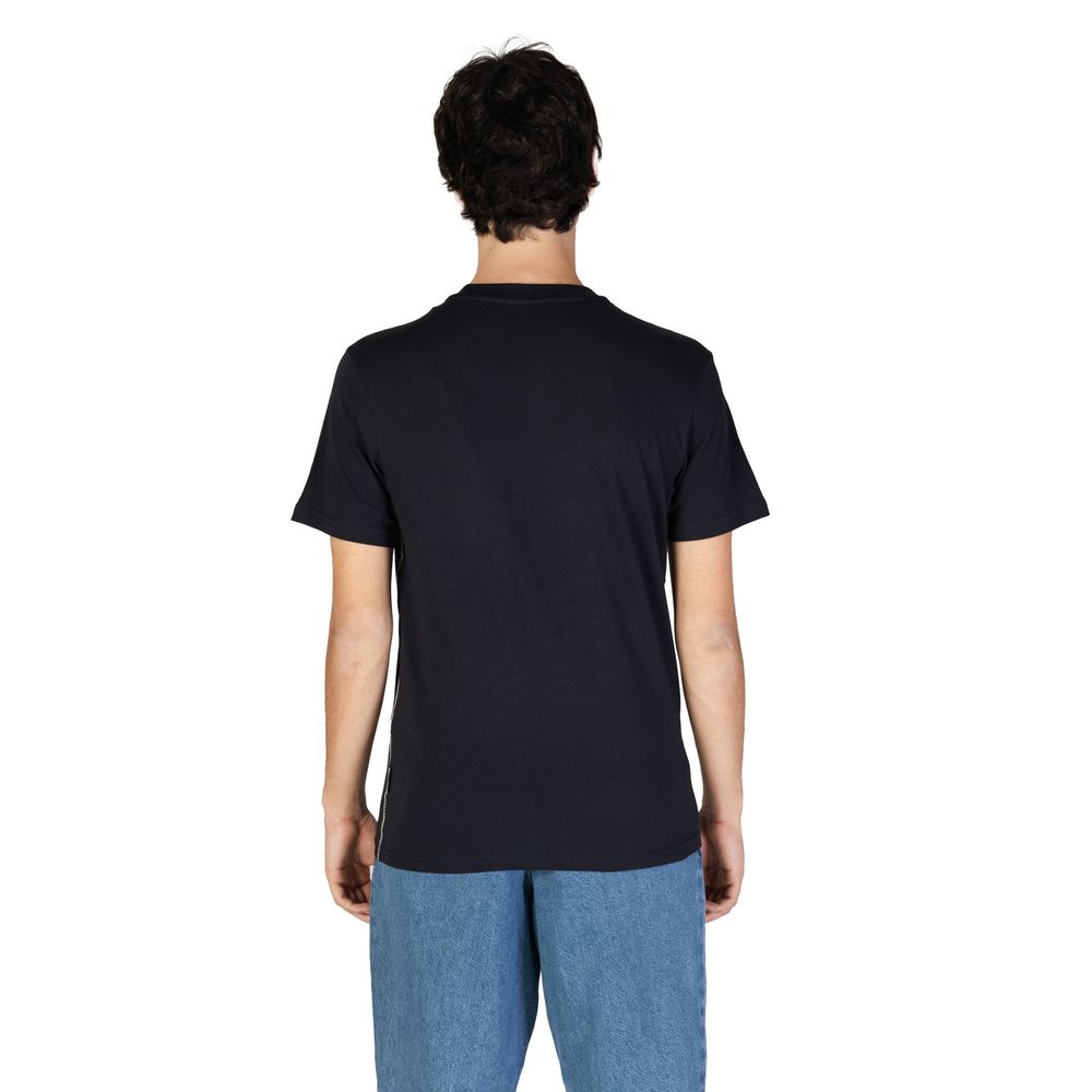 Napapijri Black Cotton T-Shirt IT44 | S