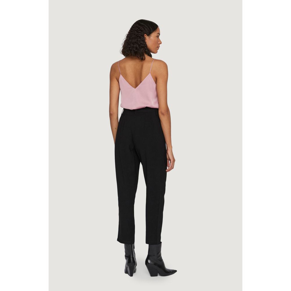 Vila Clothes Black Viscose Jeans & Pant IT36 | XXS