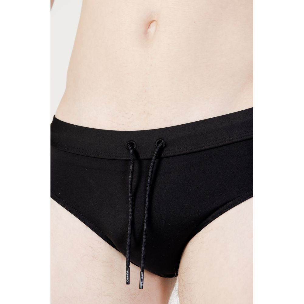 Calvin Klein Jeans Black Polyester Swimwear IT44 | S