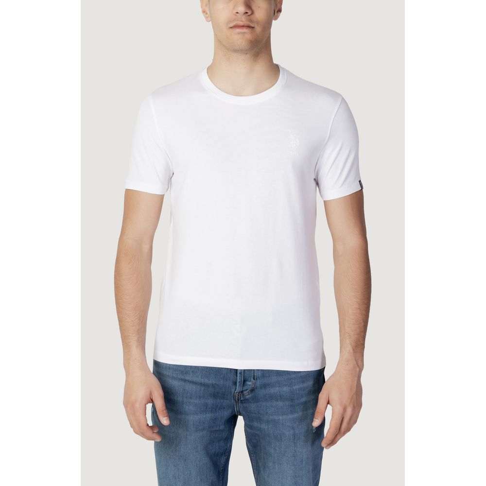 U.S. POLO ASSN. White Cotton T-Shirt IT52 | XL