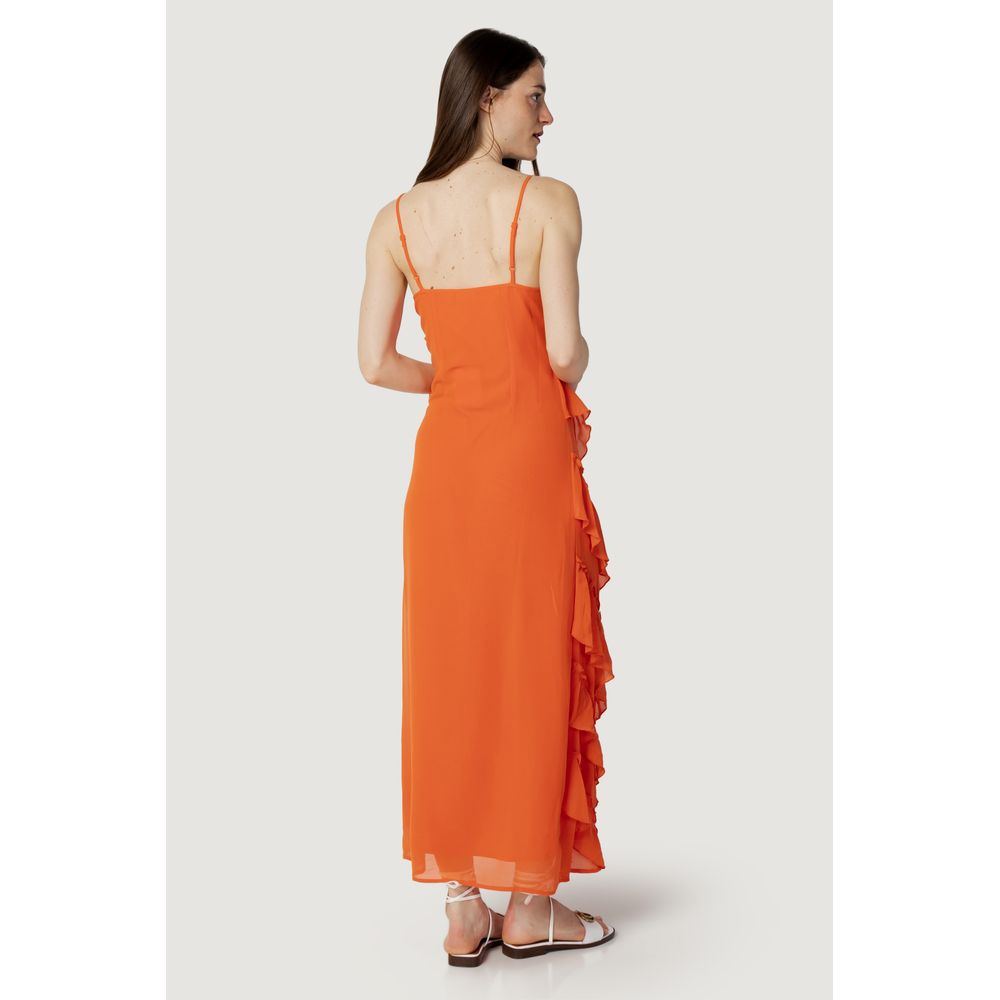 Vila Clothes Orange Polyester Dress IT40 | S