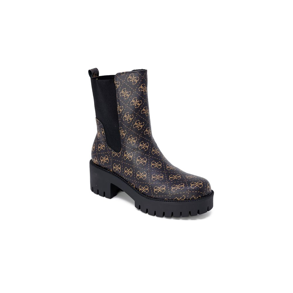 Guess Black Leather Boot EU35 | US5