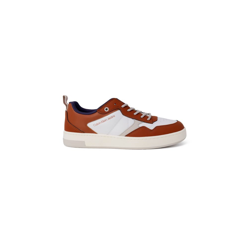 Calvin Klein Jeans Brown Leather Sneaker