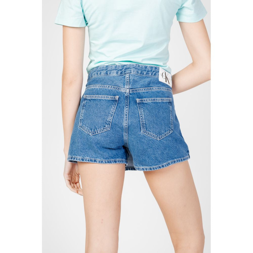 Calvin Klein Jeans Blue Cotton Short W32