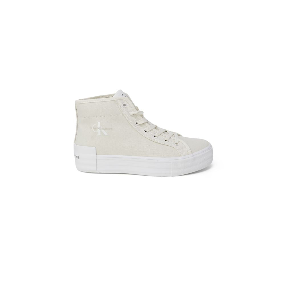 Calvin Klein Jeans Beige Recycled Cotton Sneaker EU41 | US11