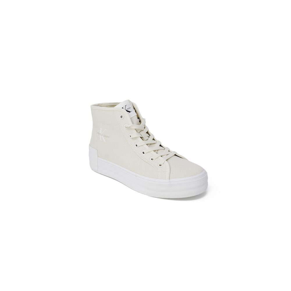 Calvin Klein Jeans Beige Recycled Cotton Sneaker EU41 | US11