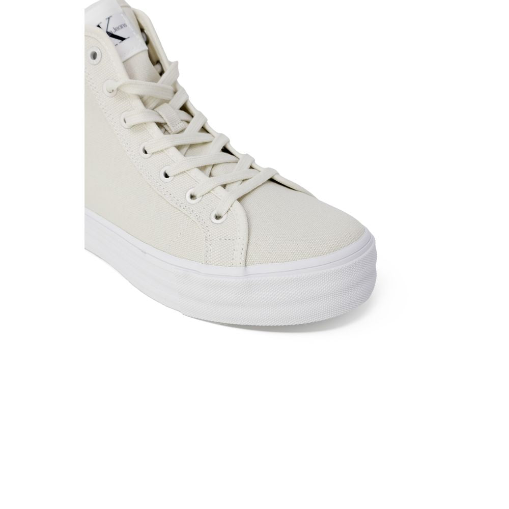 Calvin Klein Jeans Beige Recycled Cotton Sneaker EU41 | US11