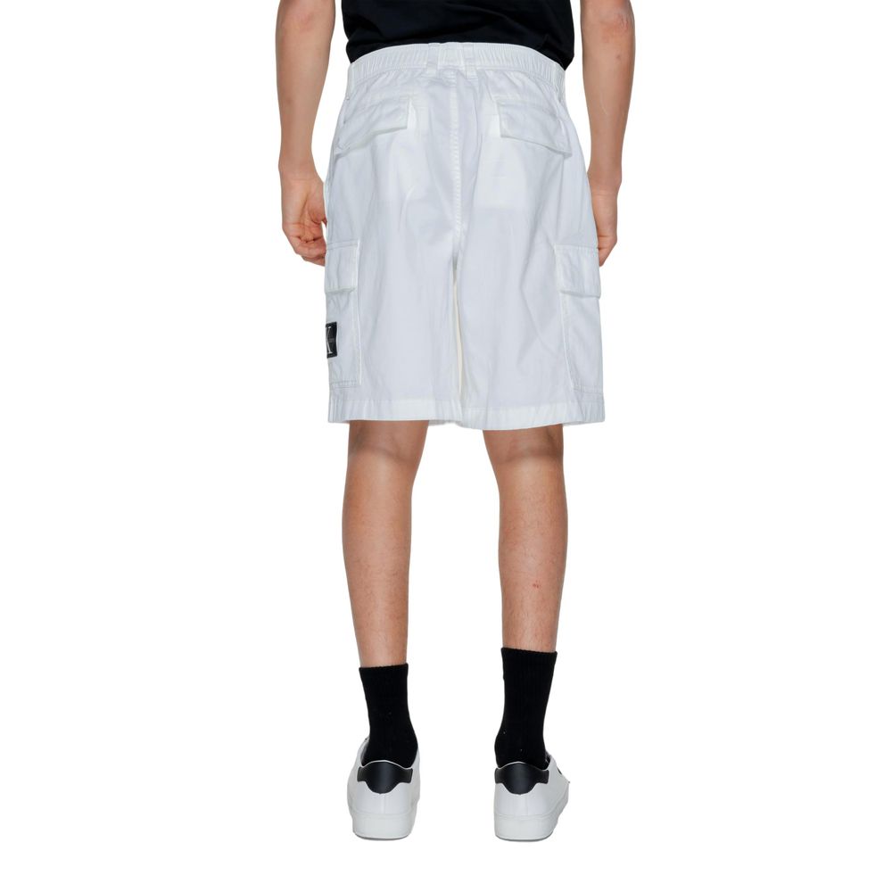 Calvin Klein Jeans White Cotton Short IT48 | L