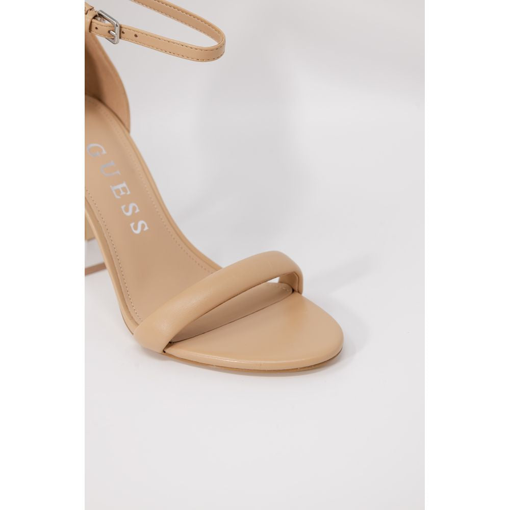 Guess Beige Leather  Pump EU40 | US10