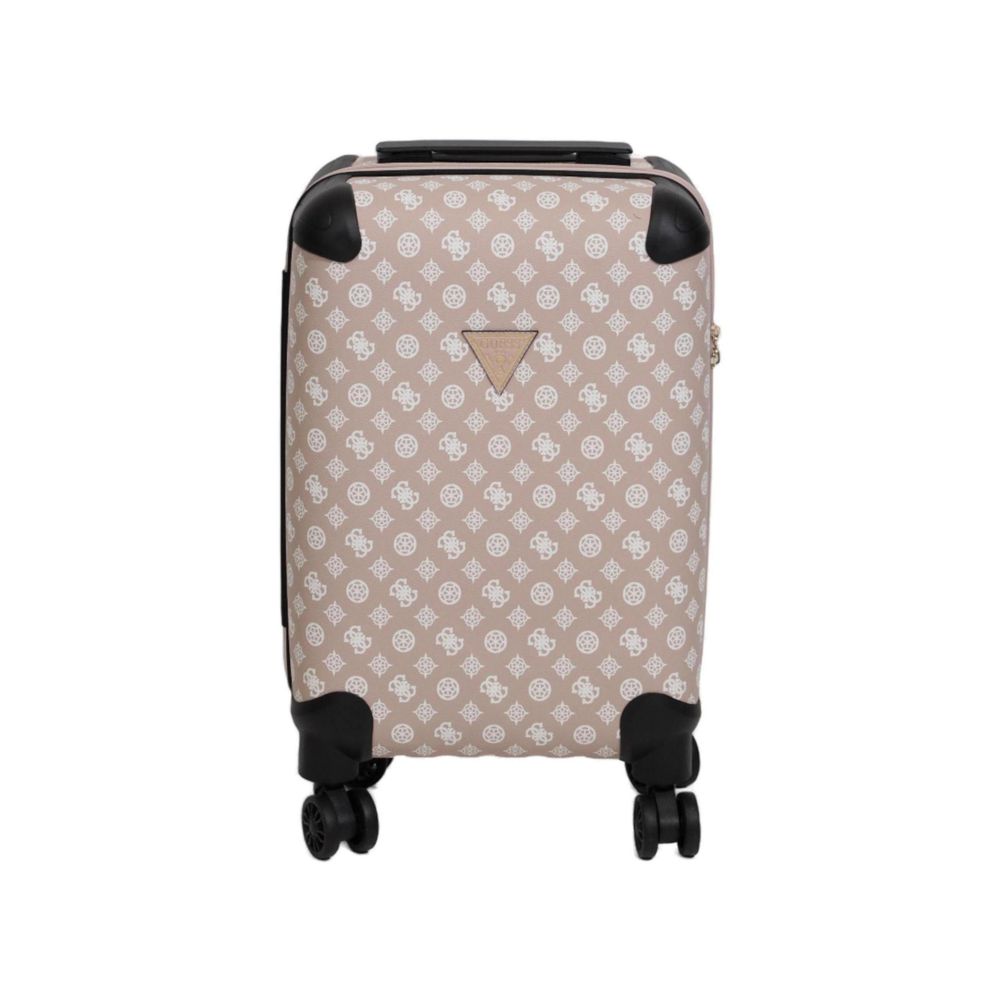 Guess Pink Polyethylene Luggage And Travel