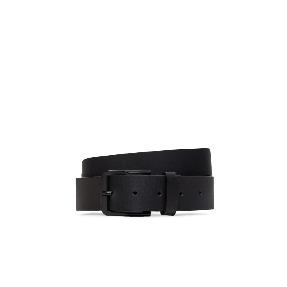 Calvin Klein Jeans Black Leather Belt