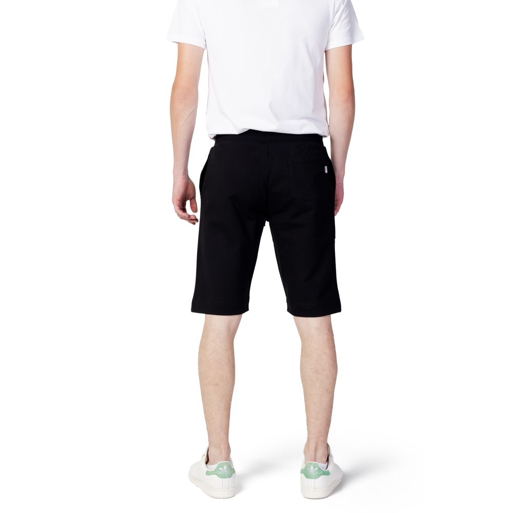 Moschino Black Cotton Short