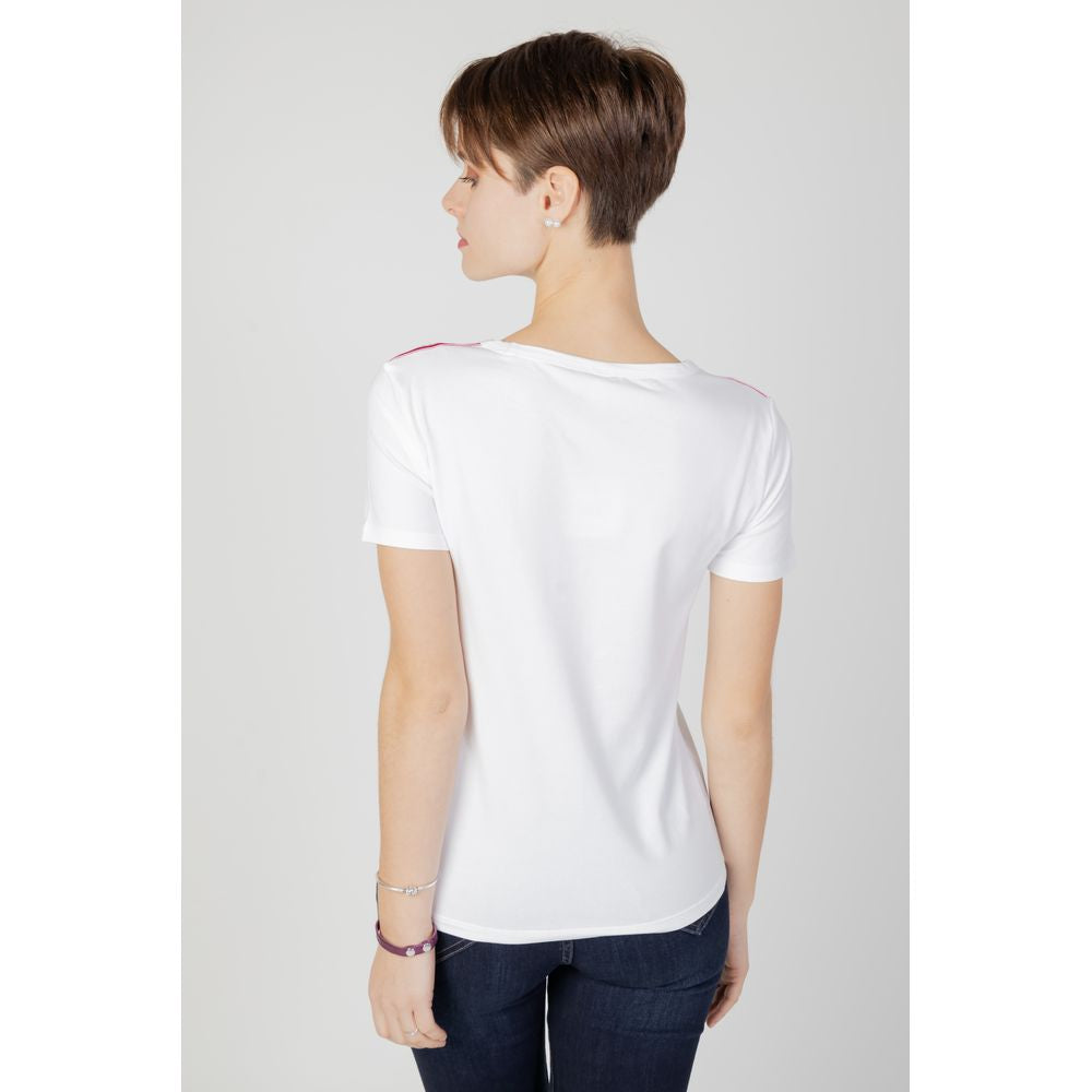 Moschino White Cotton Tops & T-Shirt IT42 | M