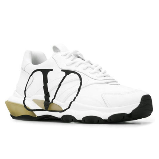 Valentino Garavani White Leather Di Calfskin Sneaker EU42 | US9