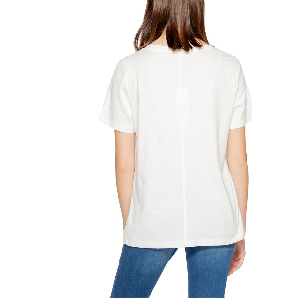 Street One White Cotton Tops & T-Shirt IT36 | XXS