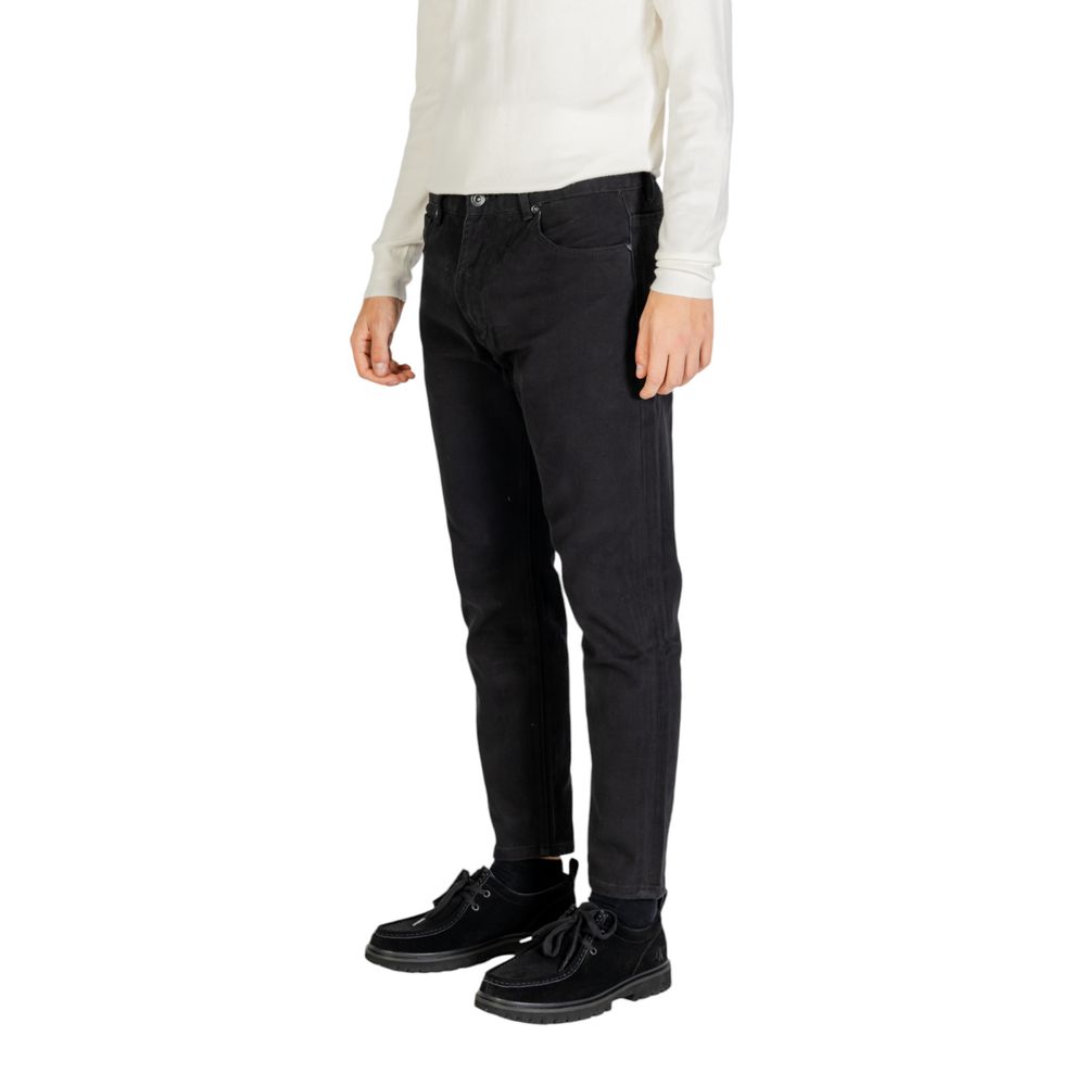 Gianni Lupo Black Cotton Jeans & Pant IT54 | XXL