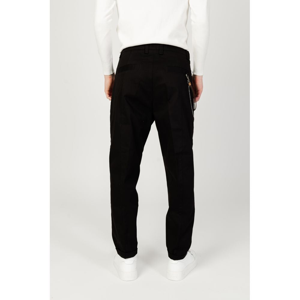 Gianni Lupo Black Cotton Jeans & Pant IT50 | L