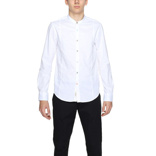 Gianni Lupo White Cotton Shirt IT44 | S