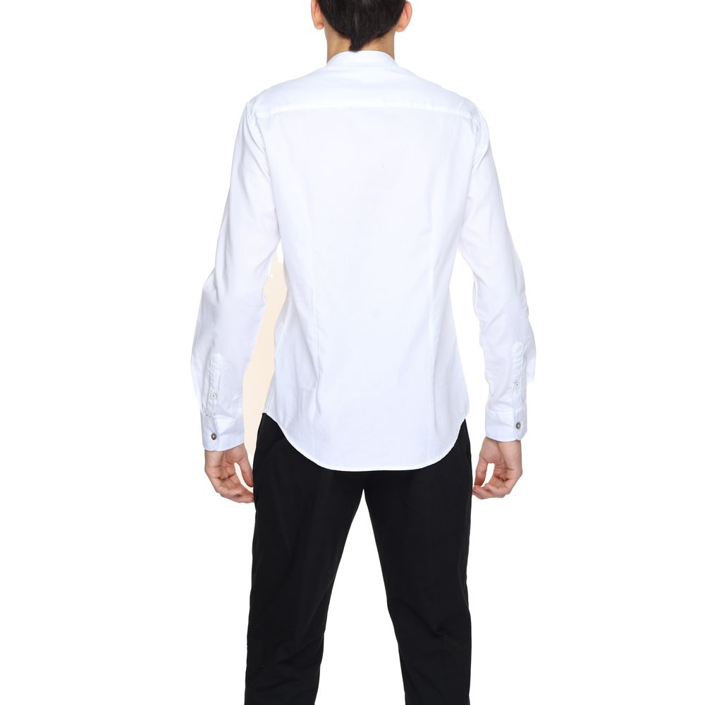 Gianni Lupo White Cotton Shirt IT44 | S