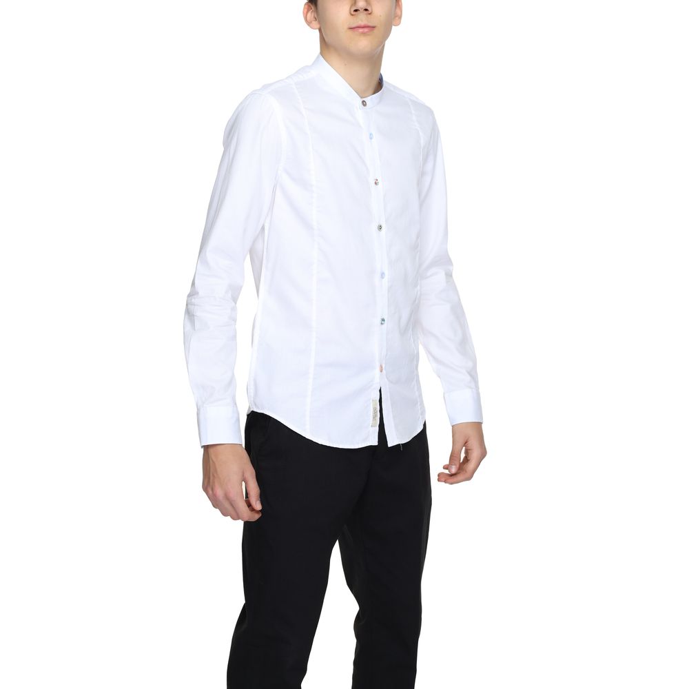 Gianni Lupo White Cotton Shirt IT44 | S