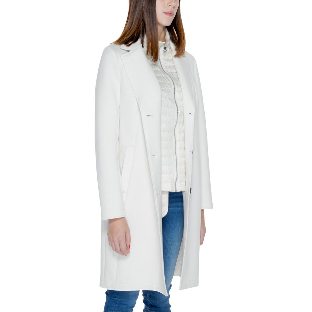 Street One White Polyester Jackets & Coat IT36 | XXS