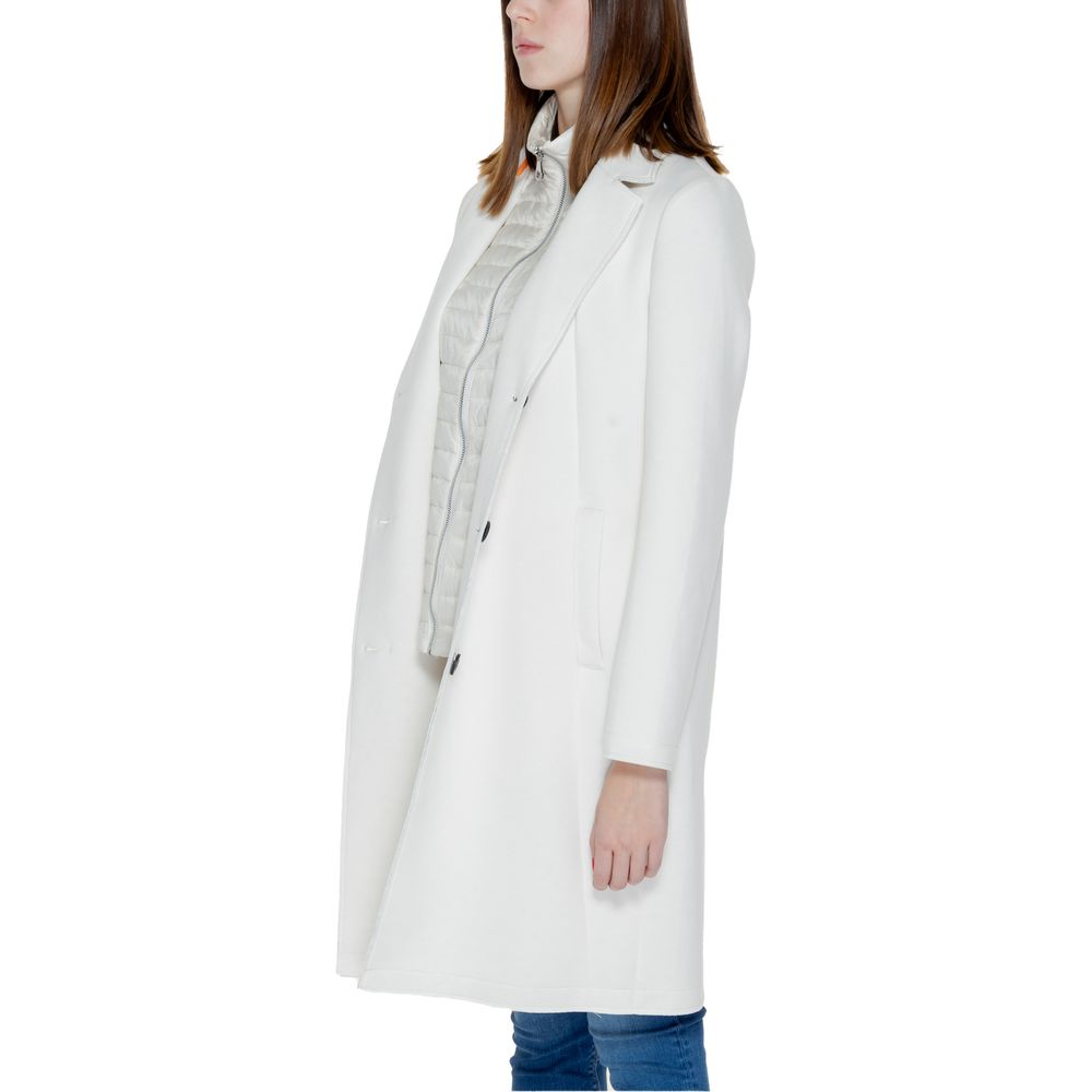 Street One White Polyester Jackets & Coat IT36 | XXS