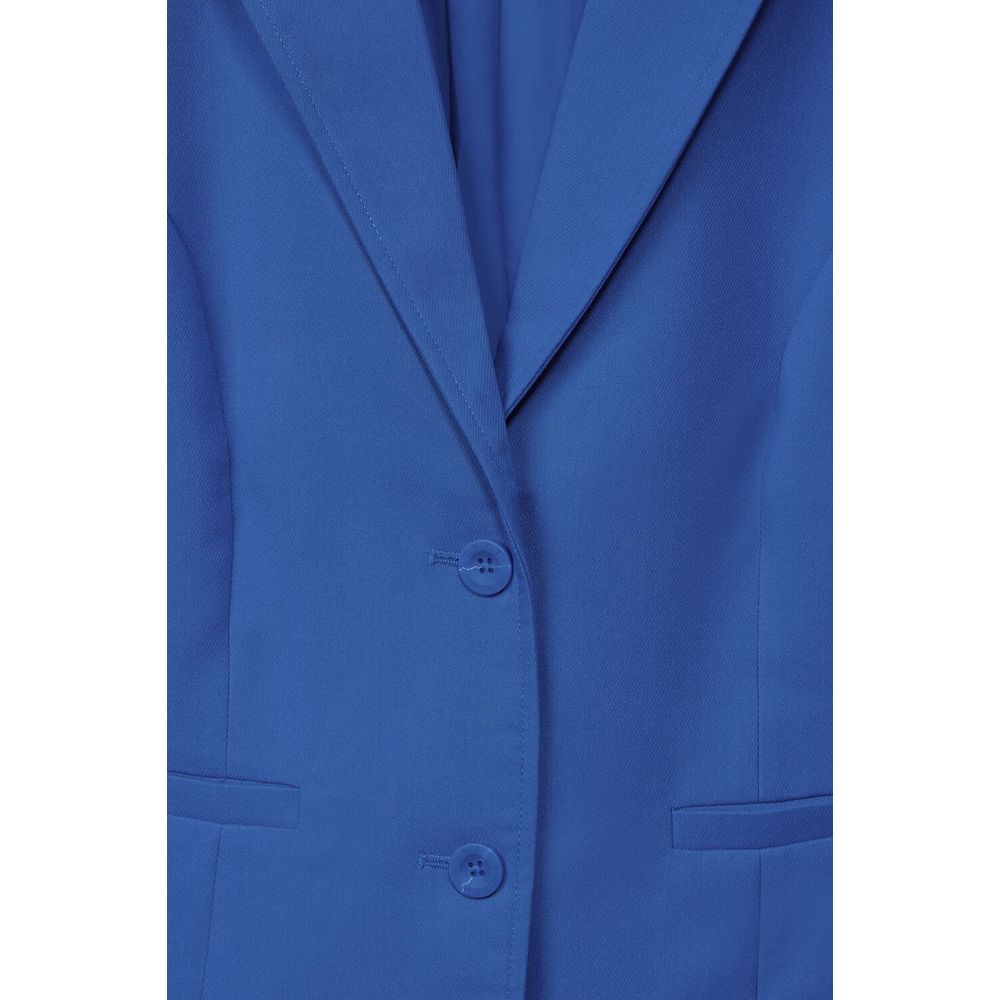 Street One Blue Polyester Suits & Blazer