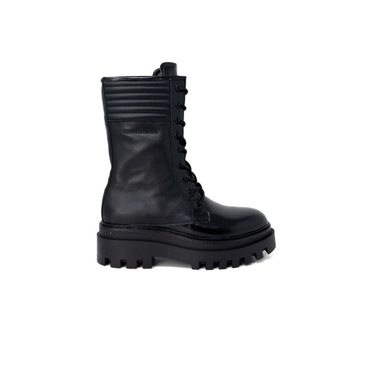 Calvin Klein Jeans Black Leather Boot EU39 | US9