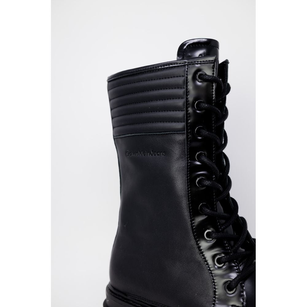 Calvin Klein Jeans Black Leather Boot EU39 | US9