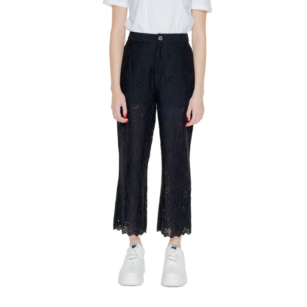 Morgan De Toi Black Viscose Jeans & Pant IT36 | XXS